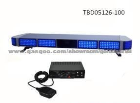 Aluminum Ambulance Blue LED Warning Light Bar (TBD05126-100)