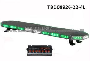 1200mm Police Car Green LED Lightbar (TBD08926-22-4L)