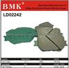 High Quality Ceramic Brake Pads (D2242) For Toyota