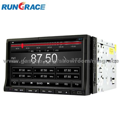 Rungrace Android 4.4 7 Inch In-Dash Car DVD Player Multi-Touch Capacitive With WIFI,GPS,RDS,IPOD ,Bluetooth,Touch,Screen