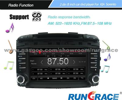 Rungrace Android Car DVD Player For Kia Sorento Kia Carens Kia K2 Navigation-Ready GPS