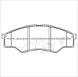 Brake Pads (D2275) For Toyota Hi-Lux