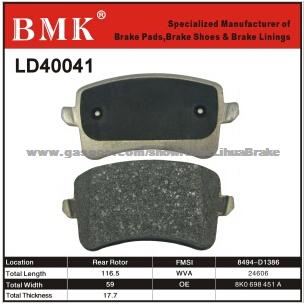 Adanced Quality Brake Pad For Audi A8
