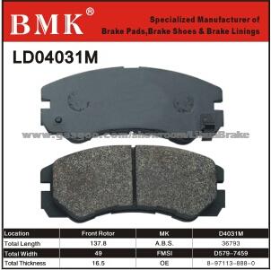 High Quality Brake Pads (D4031M)