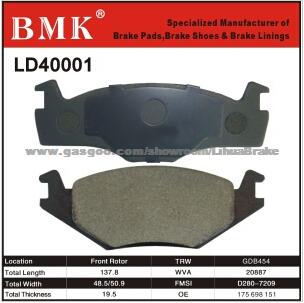 Adanced Quality Brake Pad For Volkswagen (D40001)
