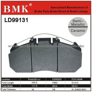 Durable Truck Brake Pads (LD99131)
