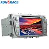 Rungrace 7-Inch 2 Din TFT Screen In-Dash Car DVD Player For Ford Focus With Bluetooth,Navigation-Ready GPS,RDS,CAN BUS