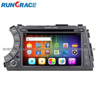 Android In-Dash Car DVD Player For Ssangyong Acyton Kyron Ssangyong Korando