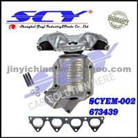 Exhaust Manifold With Integrated Catalytic Converter Fits For Civic 1.6L-L4 1996-2000 18160CalifSpec 673-439 673439