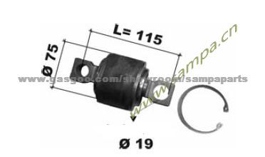 Repair Kits, Torque Rod Bush Scania