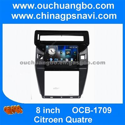 Ouchuangbo Citroen Quatre Audio DVD Gps Radio Stereo With AUX USB MP3
