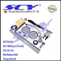 Engine Timing Chain Kit W/ Balance Shaft Set L61 FOR Buick Chevrelet 2.0L 2.2L 2.4L 00-11 GM Saturn Pontiac Oldsmobile