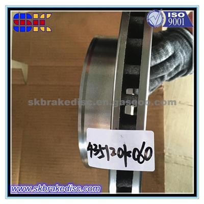 Premium Car Disc Brake Rotor OEM 435120K060