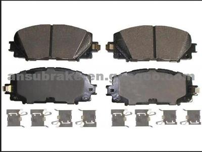 TOYOTA Prius 2010-2014 LEXUS CT200h Front Brake Pad OEM 0446547060 FMSI D1184-8538 Semi-Metallic Ceramic None Asbestos