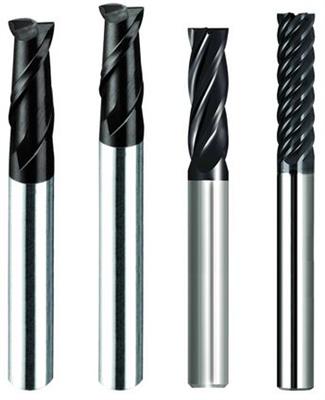 Solid Carbide 4 Flute Flattened End Mills