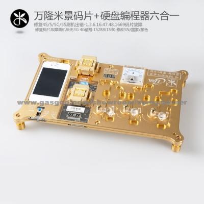 WL 6 IN 1 Apple Chip And Hard Disk Test Fixture For IPhone 4S, 5, 5C, 5S