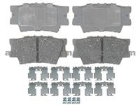 Toyota Rear Semi-Metallic Ceramic Braking Pads Set FMSI D1212-8332 OEM 0446642060 Auto Car Brake Pad With Wholesale Factory Price