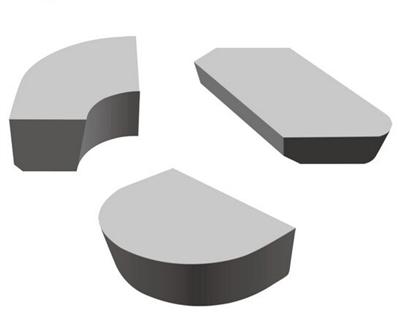 YG8 Tungsten Carbide Brazed Tips For Cutting Tools