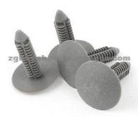 7x7mm Hole Gray Push In Plastic Rivets Car Door Panel Fastener