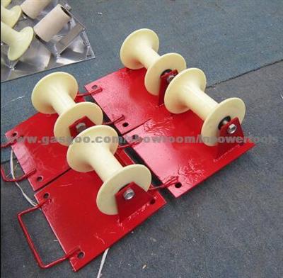 Bridge Roller Cable Laying Roller Steel Buried Cable Roller