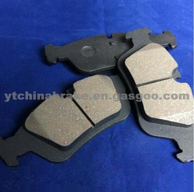 Less-metal Semi-metal Ceramic NAO Material Brake Pads for BMW