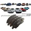 Braking System CERAMIC ALLOY Series Brake Pads YF325A Excellent Green Performance Brake Pads For Audi 4D0 698 151AD Environment-Friendly