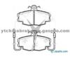Braking System Ceramic Alloy Brake Pads YF325A Excellent Green Performance Brake Pad Sets For RENAULT OE 6025071042
