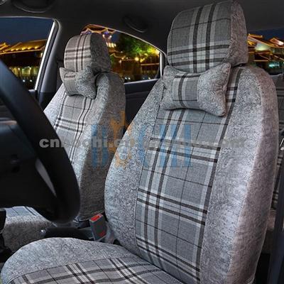 Generous And Elegant Plaid Universal Size Car Seat Cover