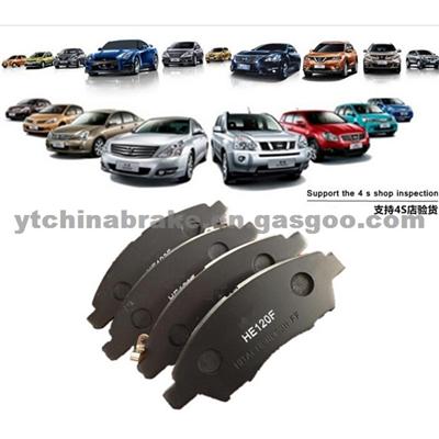 Passed ISO 9001 Test OEM Avaliable Performance Car Brake Pad,Brake Pad Manufacturers Factory