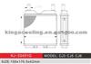 Car Auto Aluminum Warm Wind JEEP Radiator For Model CJ3 CJ5 CJ6