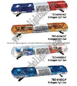 Warning Halogen Lightbar For Police Car (TBD-8000)