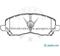 Brake Pad Set MN102618 AKB Brake System For MITSUBISHI