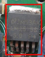 Vipprog LM2575S-5.0 Excavator Computer Integrated Circuit Board IC