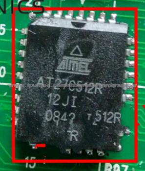 Vipprog AT27C512R-12JI Excavator ECU Controller IC Computer ECU Chip