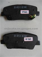 BRAKE PAD D1387,SP1247,58302-2MA00, 58302-2MA90, 58302-2WA70, 58302-2WA90, 58302-3MA00, 58302-3MA01, 58302-3NA00, 58302-3NA90, 58302-3NA91