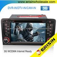 Erisin ES7047A 7 Inch 2 Din Touch Screen Car Radio Navigation For A3 2003 S3