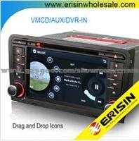 Erisin ES7047A 2 Din 7 Inch A3 Car Audio System With GPS Navigation