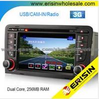 Erisin ES7047A 7 Inch RS3 A3 Touch Screen DVD Car Audio GPS Navigation System