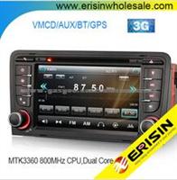 Erisin ES7047A 7 Inch A3 2007 2 Din DVD GPS Car Audio Navigation System