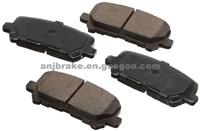 BRAKE PAD D1281,43022-STX-A00,43022-SZA-A00