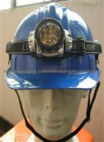 V-Shape Miner'S Lamp Safety Helmet