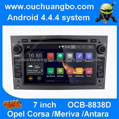 Ouchuangbo Opel Antara Vectra Audio DVD Stereo Navigation Stereo Android 4.4 OS Grey Colour