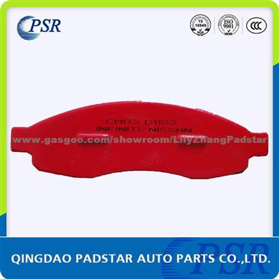 Brake Pads D904 Mitsubishi Lancer F 1905-06