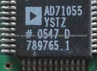 Vipprog AD71055 YSTZ Auto Computer Chip Car Audio Electronic Drive IC