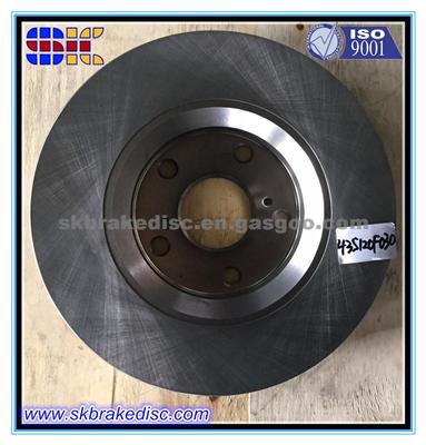 Drilled Slotted Disc Brake Rotor Brake Parts System Auto Spare Parts Factory OEM 43512-0F030