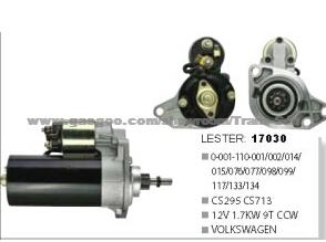 Auto Starter (0-001-110-001 0-001-110-014 0-001-110-002 0-001-110-015) CS295 CS713 2-1365-BO FOR VW GOLF)