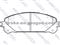 LEXUS X350 Brake Pad 04465-0E010 - img2