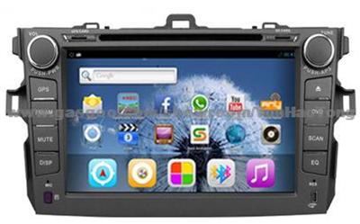 Car DVD Player For Toyota Corolla, 8 Inch