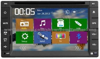 Car DVD Player 2-Din 6.2 YHT-252WG