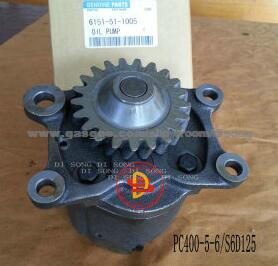 Komatsu Excavator Spare Parts Oil Pump (6151-51-1005)